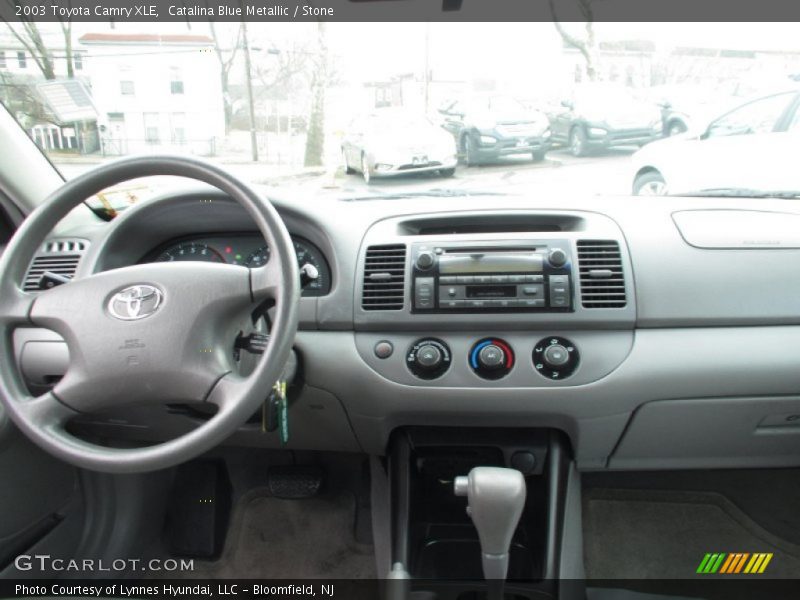 Catalina Blue Metallic / Stone 2003 Toyota Camry XLE