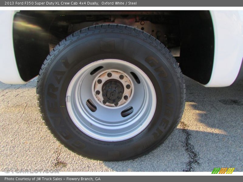  2013 F350 Super Duty XL Crew Cab 4x4 Dually Wheel