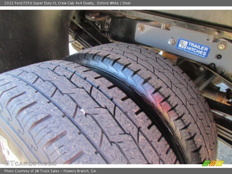 Oxford White / Steel 2013 Ford F350 Super Duty XL Crew Cab 4x4 Dually