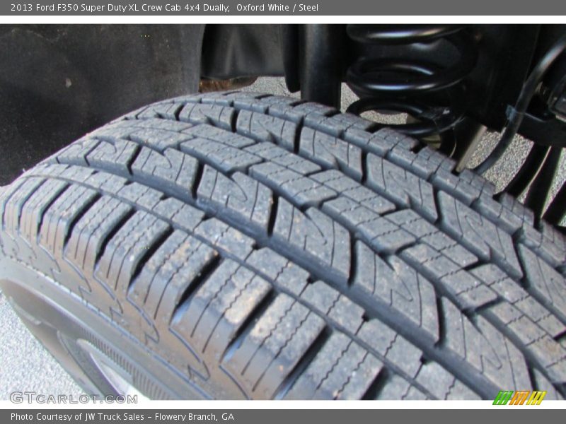 Oxford White / Steel 2013 Ford F350 Super Duty XL Crew Cab 4x4 Dually