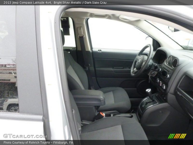 Bright Silver Metallic / Dark Slate Gray 2013 Jeep Compass Latitude 4x4