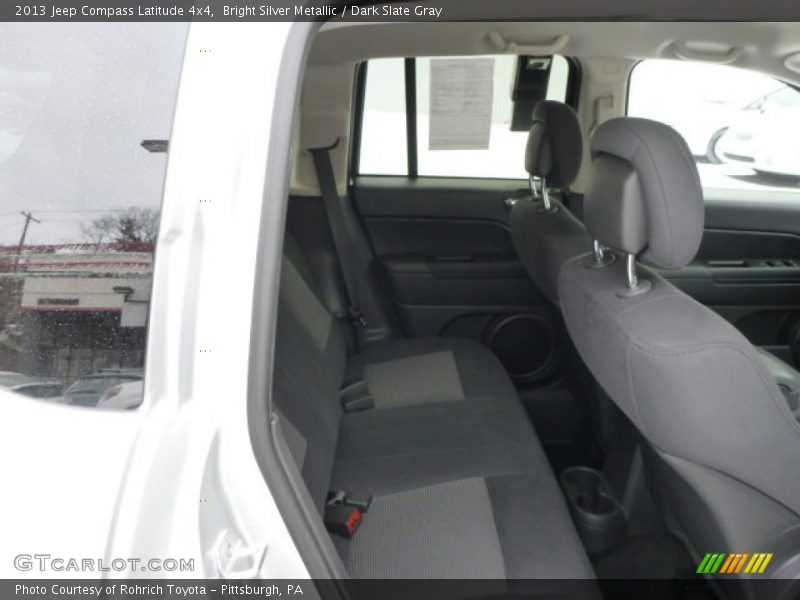 Bright Silver Metallic / Dark Slate Gray 2013 Jeep Compass Latitude 4x4