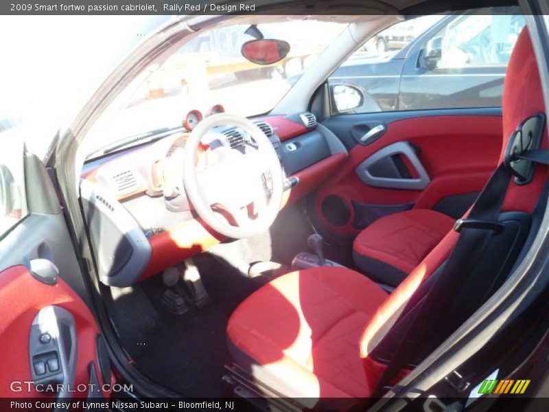 Rally Red / Design Red 2009 Smart fortwo passion cabriolet