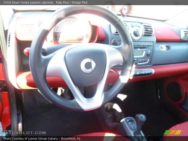 Rally Red / Design Red 2009 Smart fortwo passion cabriolet