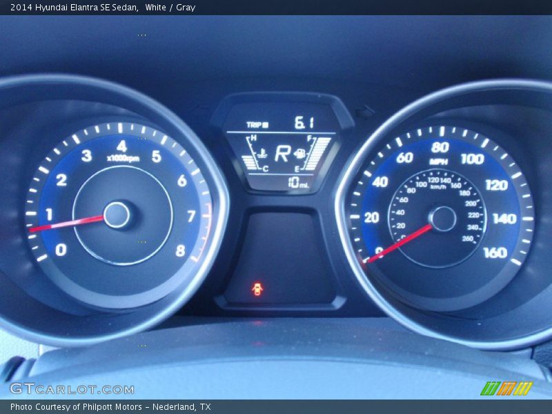  2014 Elantra SE Sedan SE Sedan Gauges