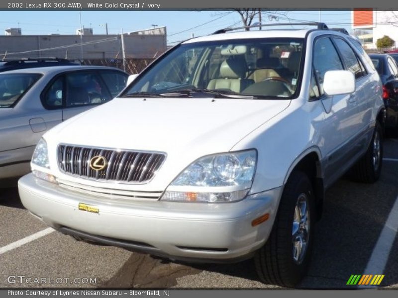 White Gold Crystal / Ivory 2002 Lexus RX 300 AWD