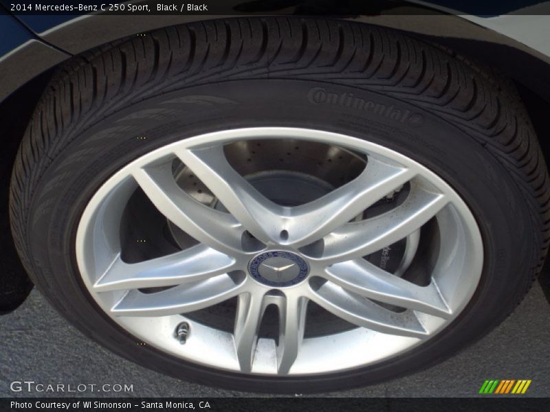 Black / Black 2014 Mercedes-Benz C 250 Sport