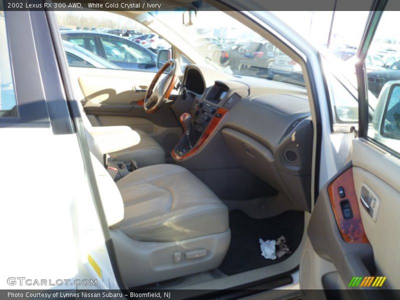 White Gold Crystal / Ivory 2002 Lexus RX 300 AWD