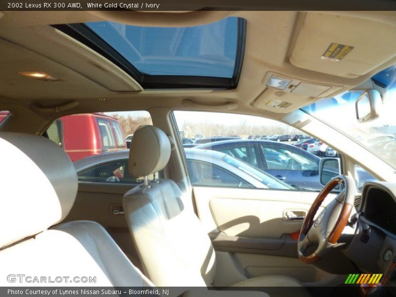 White Gold Crystal / Ivory 2002 Lexus RX 300 AWD