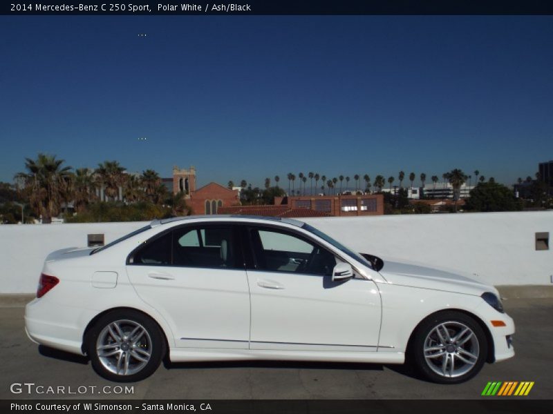 Polar White / Ash/Black 2014 Mercedes-Benz C 250 Sport