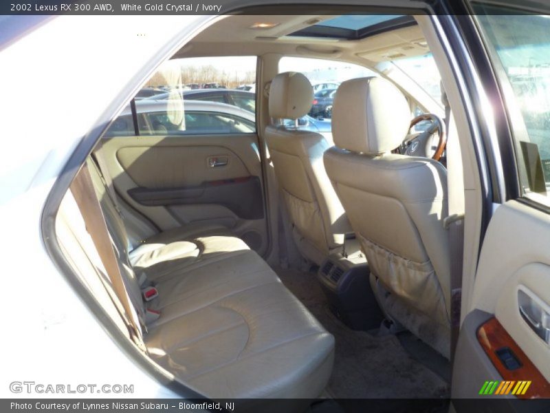 White Gold Crystal / Ivory 2002 Lexus RX 300 AWD