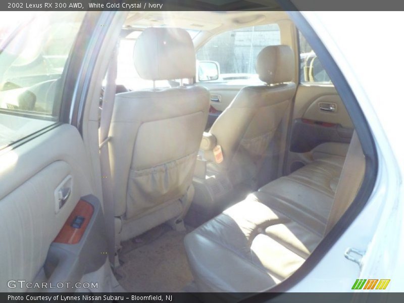 White Gold Crystal / Ivory 2002 Lexus RX 300 AWD