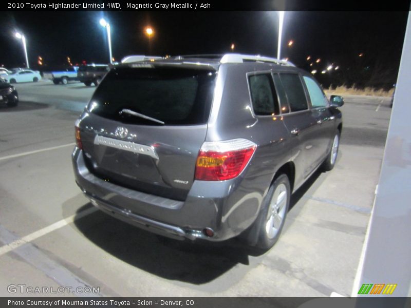 Magnetic Gray Metallic / Ash 2010 Toyota Highlander Limited 4WD