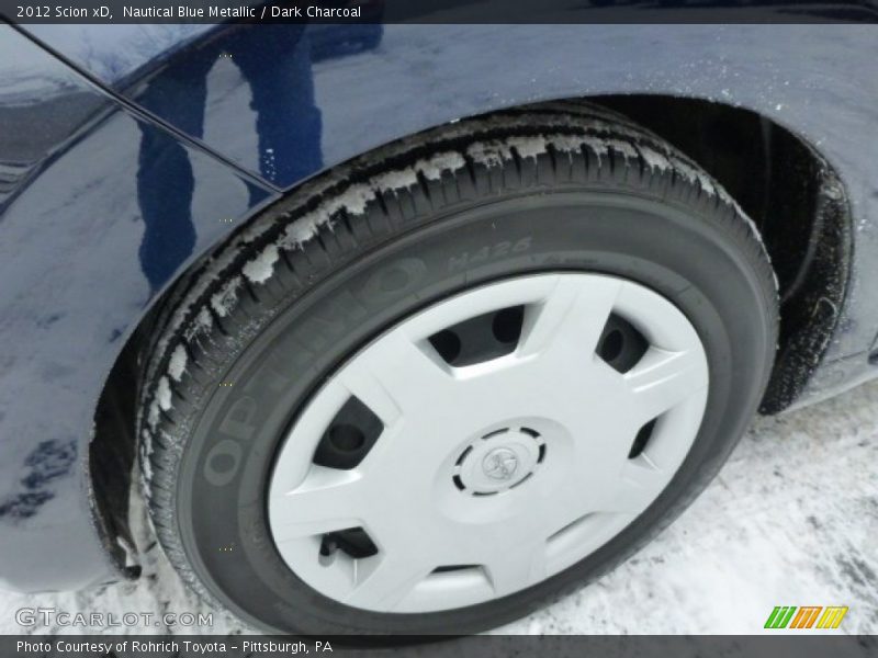 Nautical Blue Metallic / Dark Charcoal 2012 Scion xD