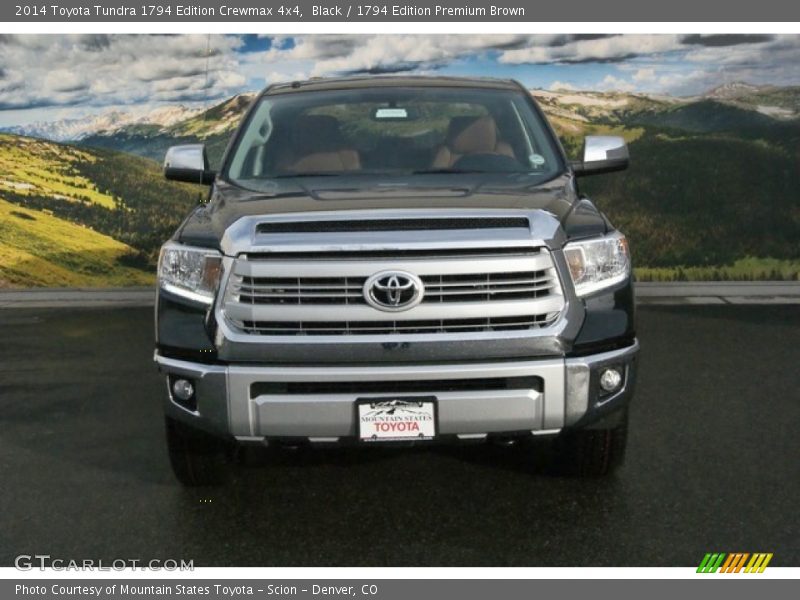 Black / 1794 Edition Premium Brown 2014 Toyota Tundra 1794 Edition Crewmax 4x4