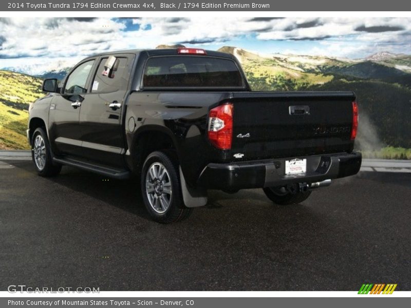Black / 1794 Edition Premium Brown 2014 Toyota Tundra 1794 Edition Crewmax 4x4