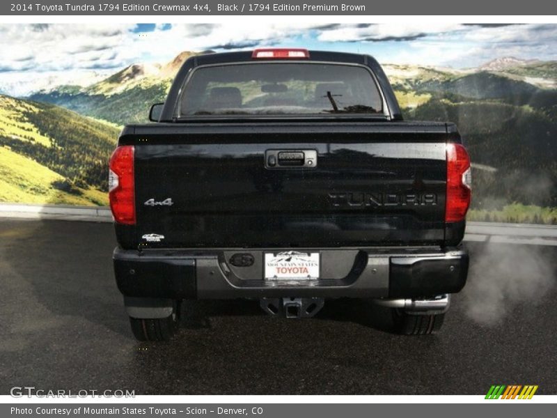 Black / 1794 Edition Premium Brown 2014 Toyota Tundra 1794 Edition Crewmax 4x4