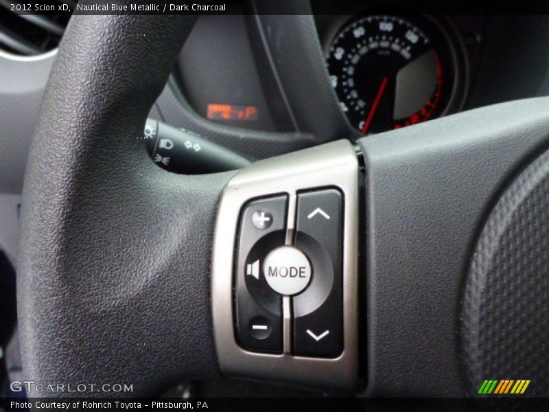 Nautical Blue Metallic / Dark Charcoal 2012 Scion xD