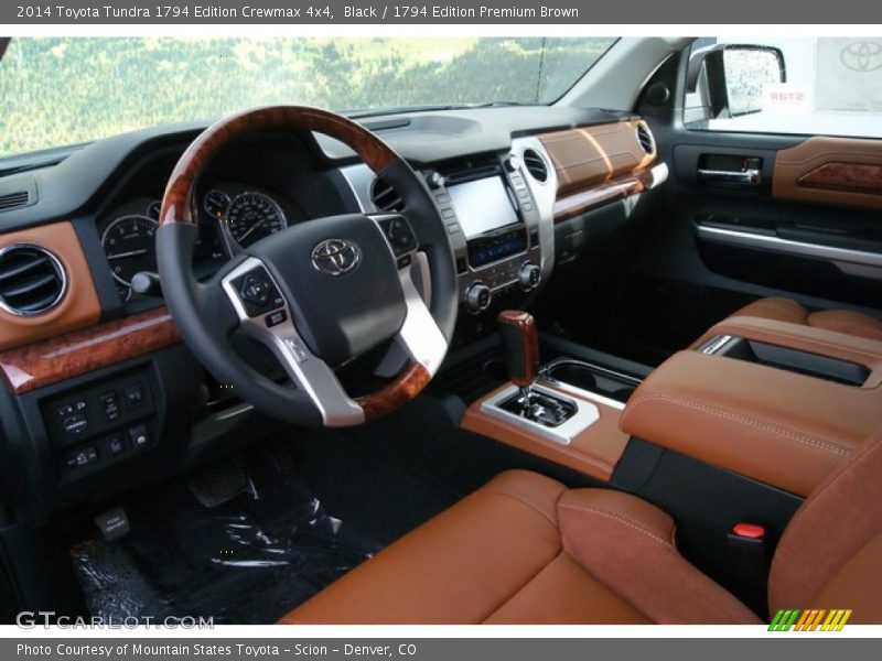 Black / 1794 Edition Premium Brown 2014 Toyota Tundra 1794 Edition Crewmax 4x4