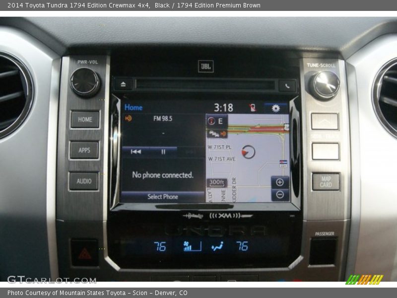 Black / 1794 Edition Premium Brown 2014 Toyota Tundra 1794 Edition Crewmax 4x4