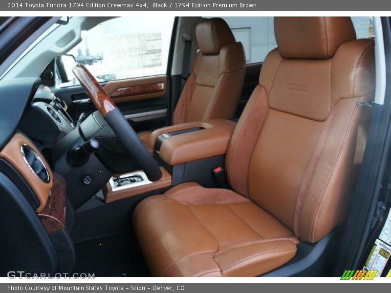 Black / 1794 Edition Premium Brown 2014 Toyota Tundra 1794 Edition Crewmax 4x4