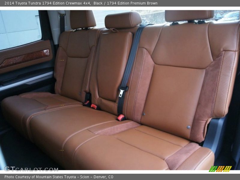 Black / 1794 Edition Premium Brown 2014 Toyota Tundra 1794 Edition Crewmax 4x4