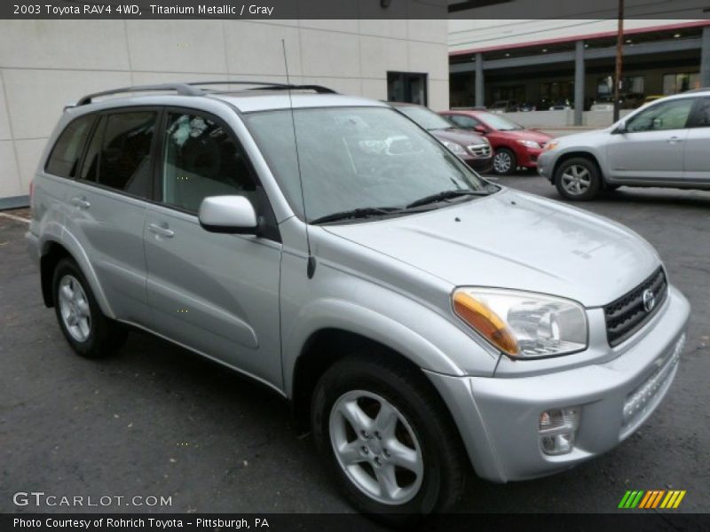 Titanium Metallic / Gray 2003 Toyota RAV4 4WD
