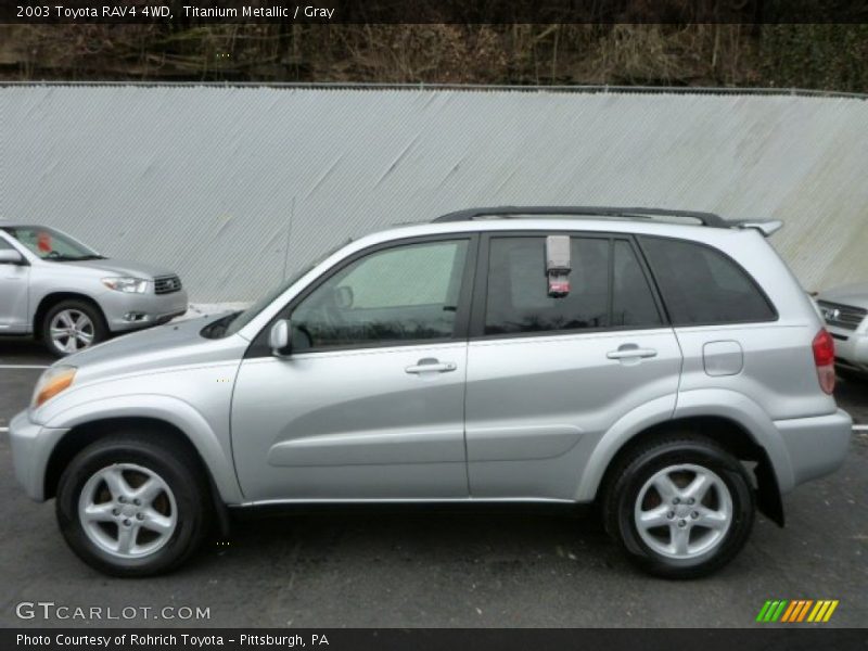 Titanium Metallic / Gray 2003 Toyota RAV4 4WD