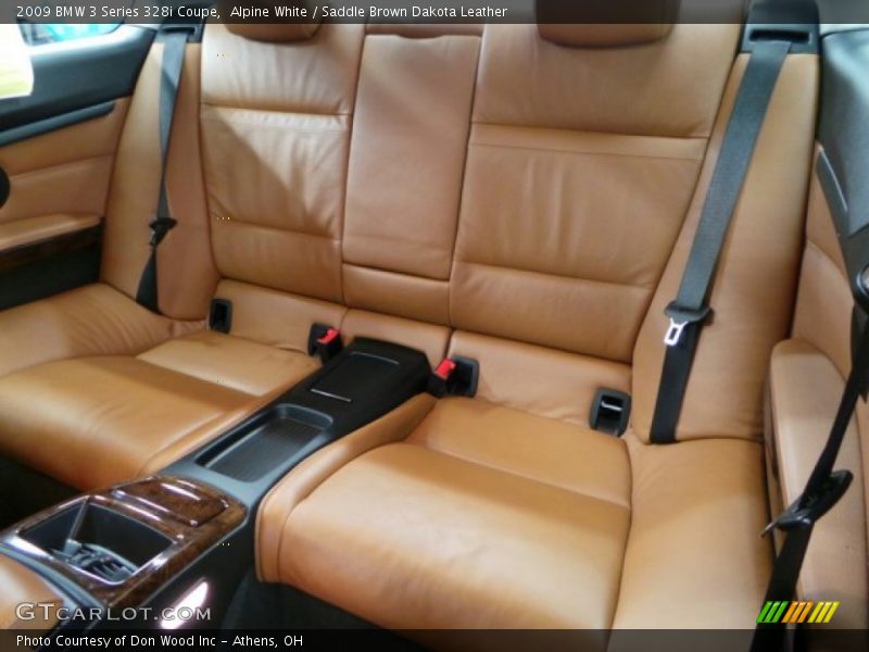 Alpine White / Saddle Brown Dakota Leather 2009 BMW 3 Series 328i Coupe