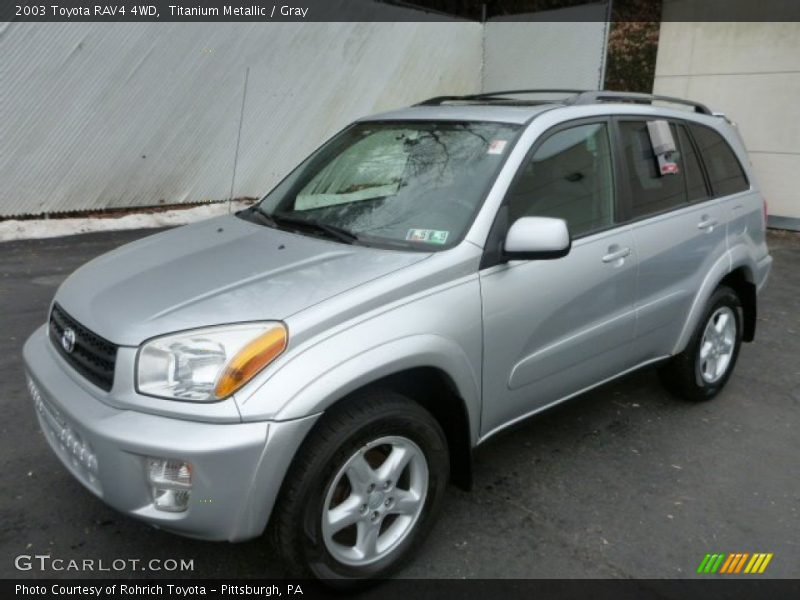 Titanium Metallic / Gray 2003 Toyota RAV4 4WD
