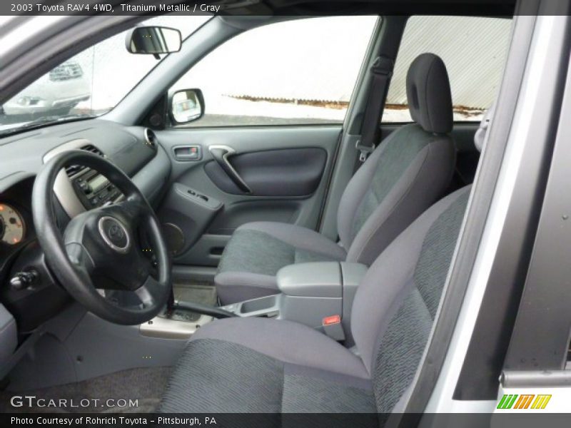 Titanium Metallic / Gray 2003 Toyota RAV4 4WD