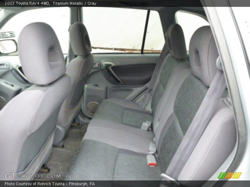 Titanium Metallic / Gray 2003 Toyota RAV4 4WD