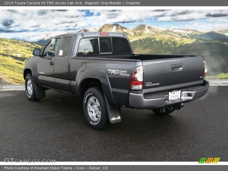Magnetic Gray Metallic / Graphite 2014 Toyota Tacoma V6 TRD Access Cab 4x4