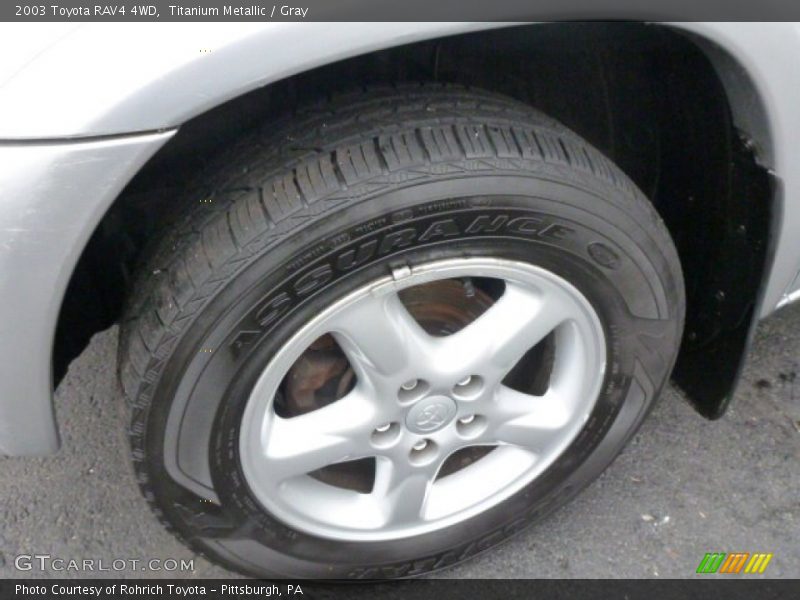 Titanium Metallic / Gray 2003 Toyota RAV4 4WD