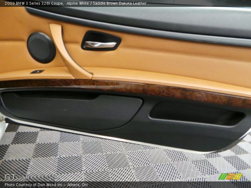 Alpine White / Saddle Brown Dakota Leather 2009 BMW 3 Series 328i Coupe