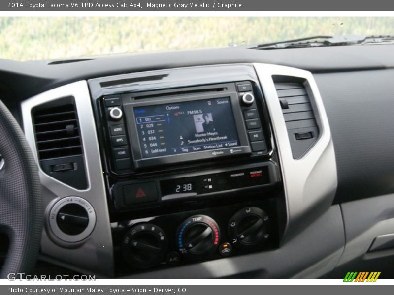 Magnetic Gray Metallic / Graphite 2014 Toyota Tacoma V6 TRD Access Cab 4x4