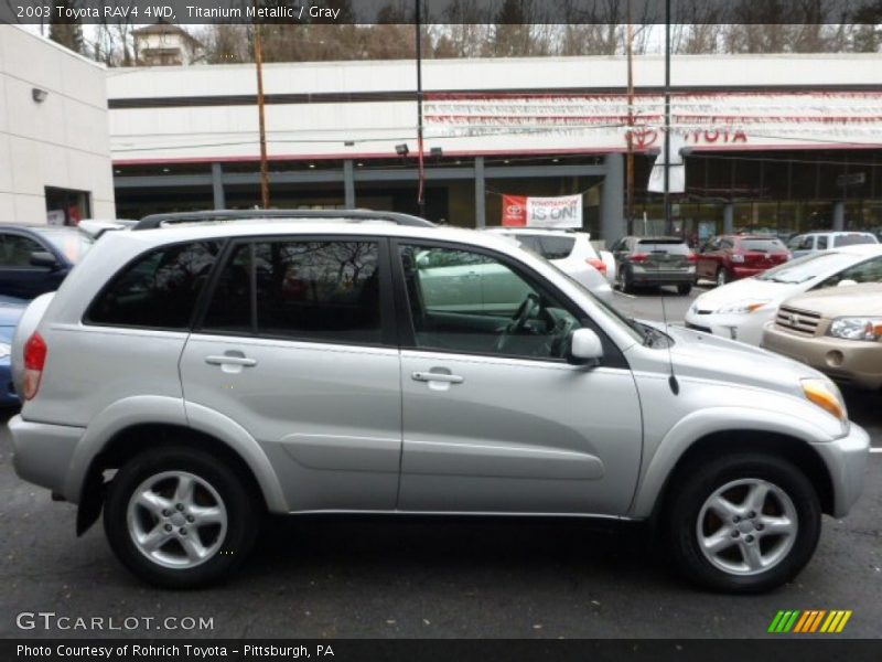 Titanium Metallic / Gray 2003 Toyota RAV4 4WD