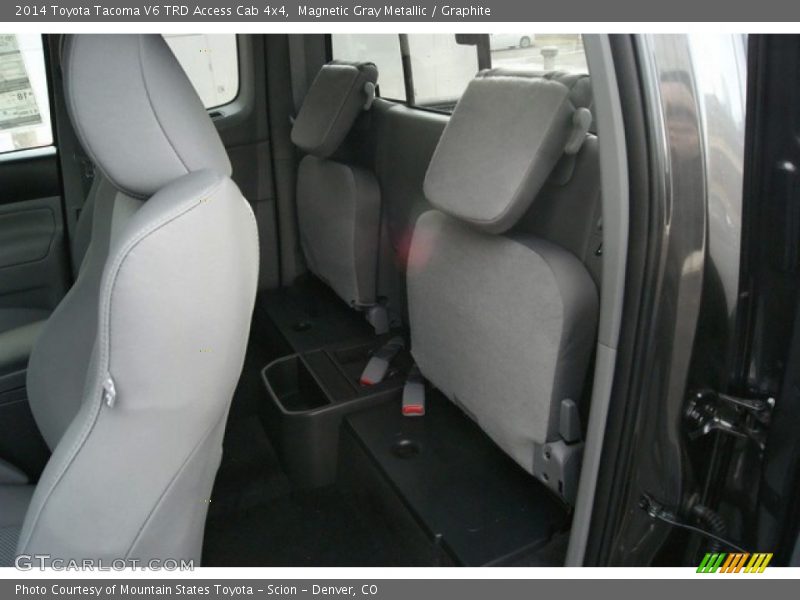 Magnetic Gray Metallic / Graphite 2014 Toyota Tacoma V6 TRD Access Cab 4x4