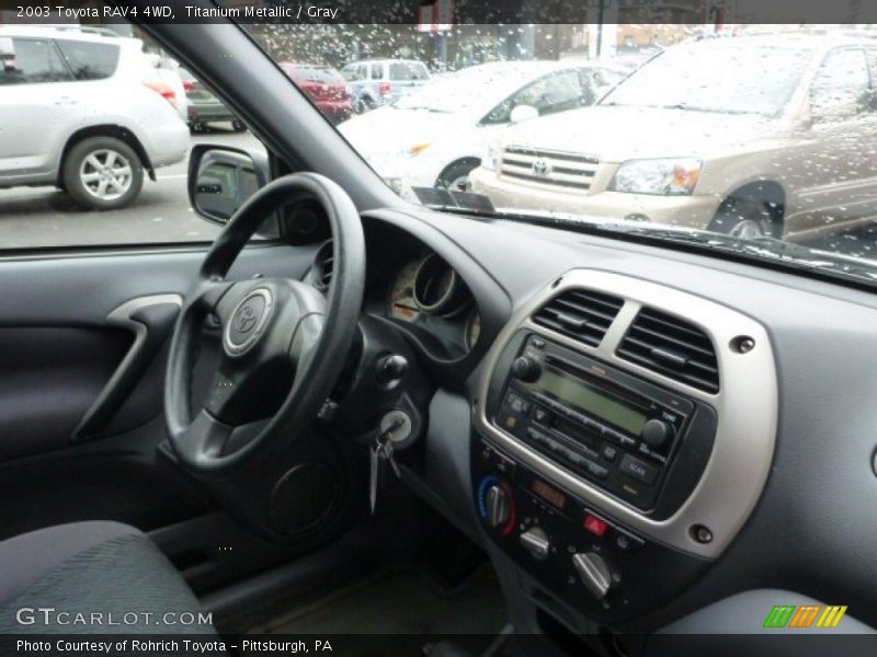 Titanium Metallic / Gray 2003 Toyota RAV4 4WD