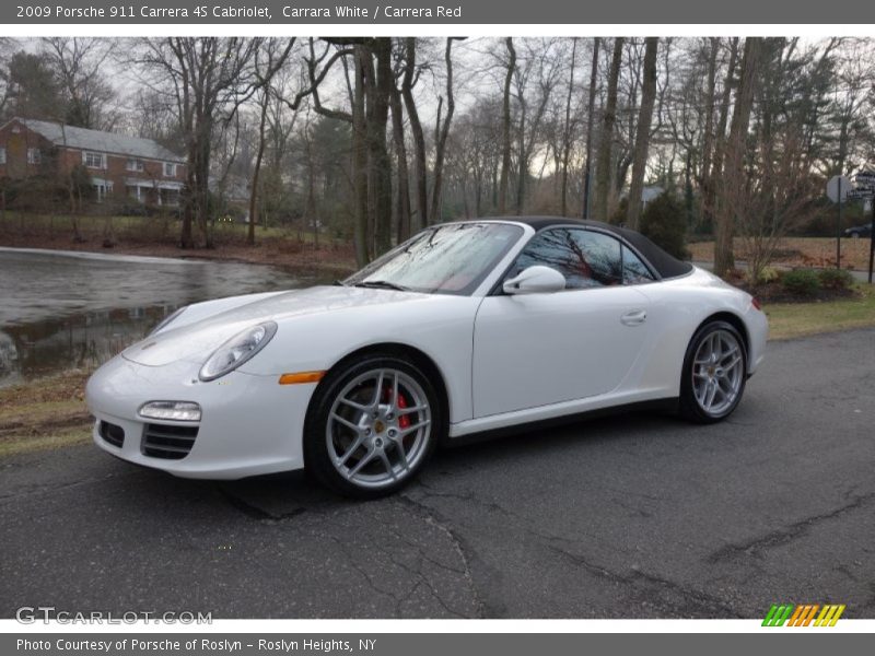 Front 3/4 View of 2009 911 Carrera 4S Cabriolet