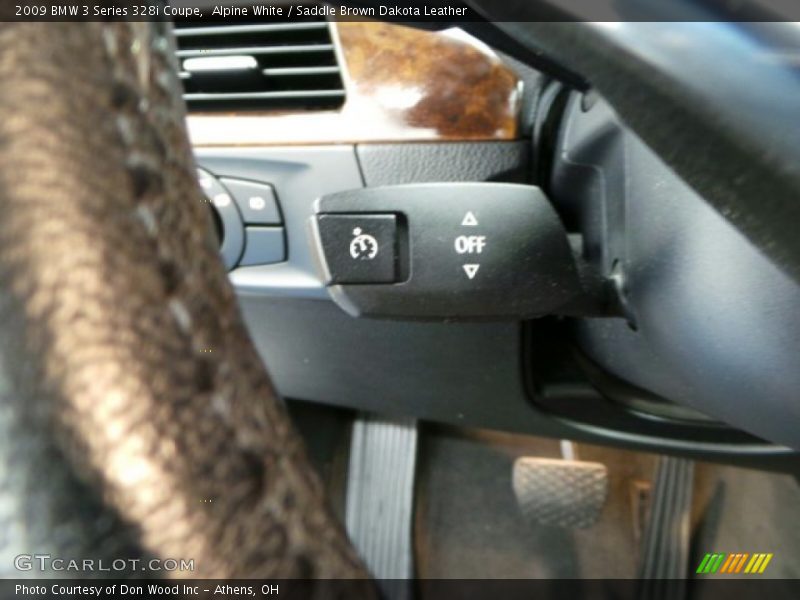 Alpine White / Saddle Brown Dakota Leather 2009 BMW 3 Series 328i Coupe