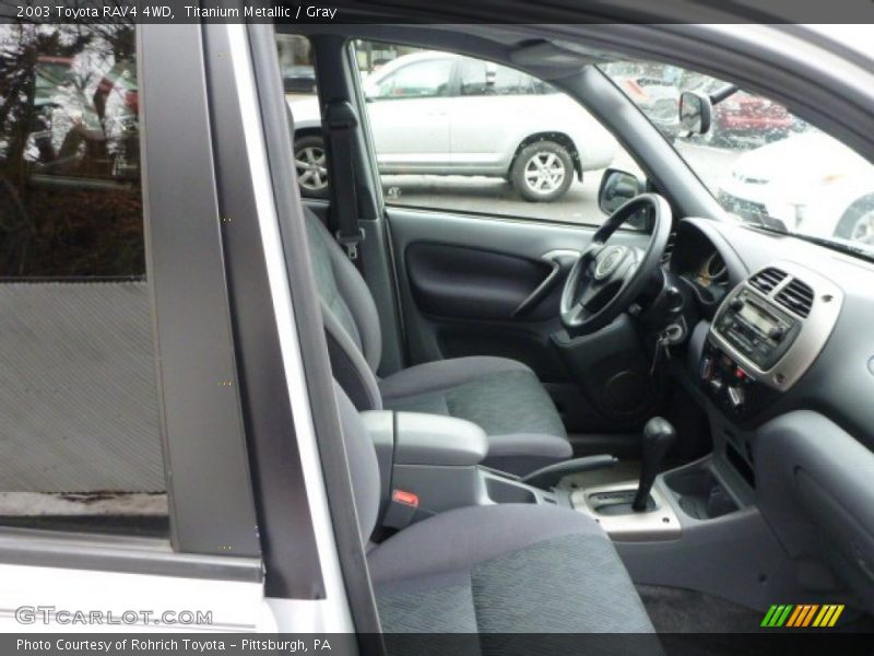 Titanium Metallic / Gray 2003 Toyota RAV4 4WD