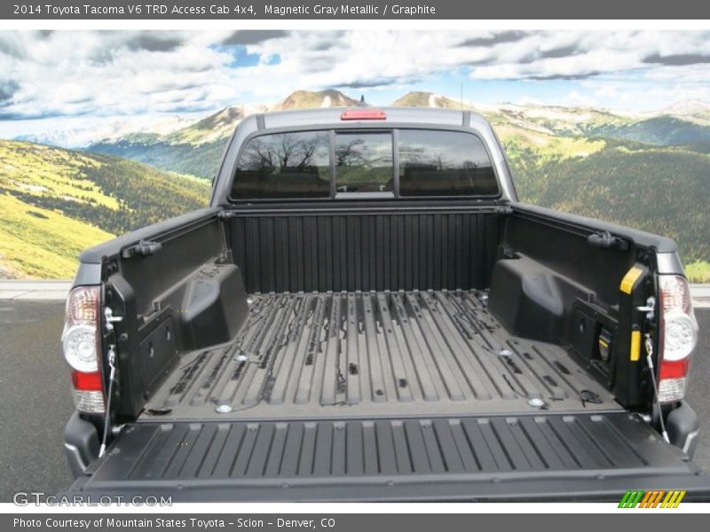 Magnetic Gray Metallic / Graphite 2014 Toyota Tacoma V6 TRD Access Cab 4x4