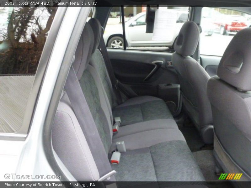 Titanium Metallic / Gray 2003 Toyota RAV4 4WD