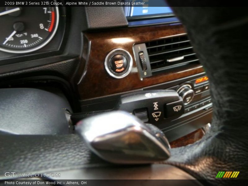 Alpine White / Saddle Brown Dakota Leather 2009 BMW 3 Series 328i Coupe