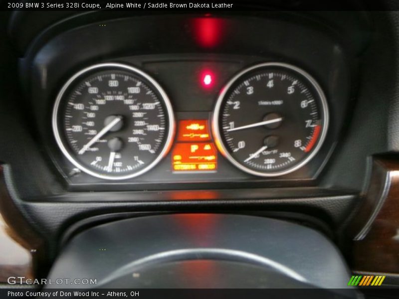 Alpine White / Saddle Brown Dakota Leather 2009 BMW 3 Series 328i Coupe