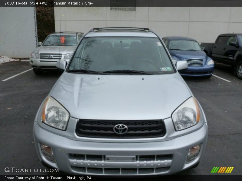 Titanium Metallic / Gray 2003 Toyota RAV4 4WD