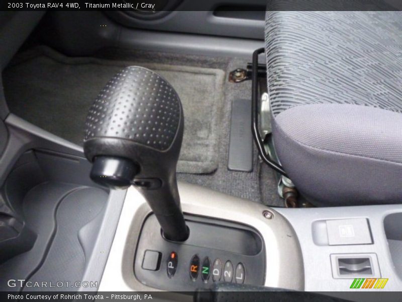 Titanium Metallic / Gray 2003 Toyota RAV4 4WD
