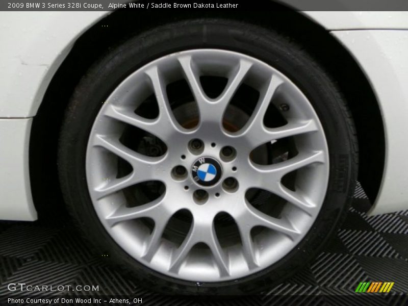 Alpine White / Saddle Brown Dakota Leather 2009 BMW 3 Series 328i Coupe