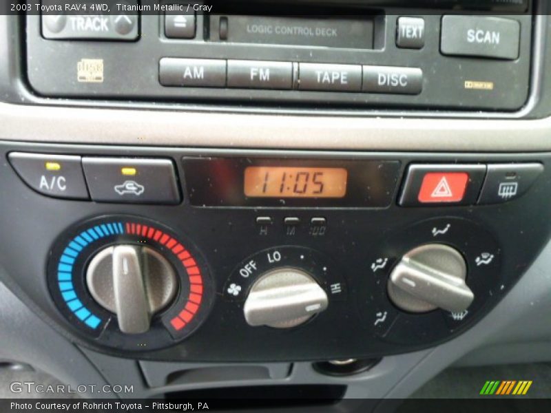 Titanium Metallic / Gray 2003 Toyota RAV4 4WD